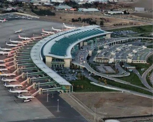 Esenboğa havalimanı yolu taş döşeme işi